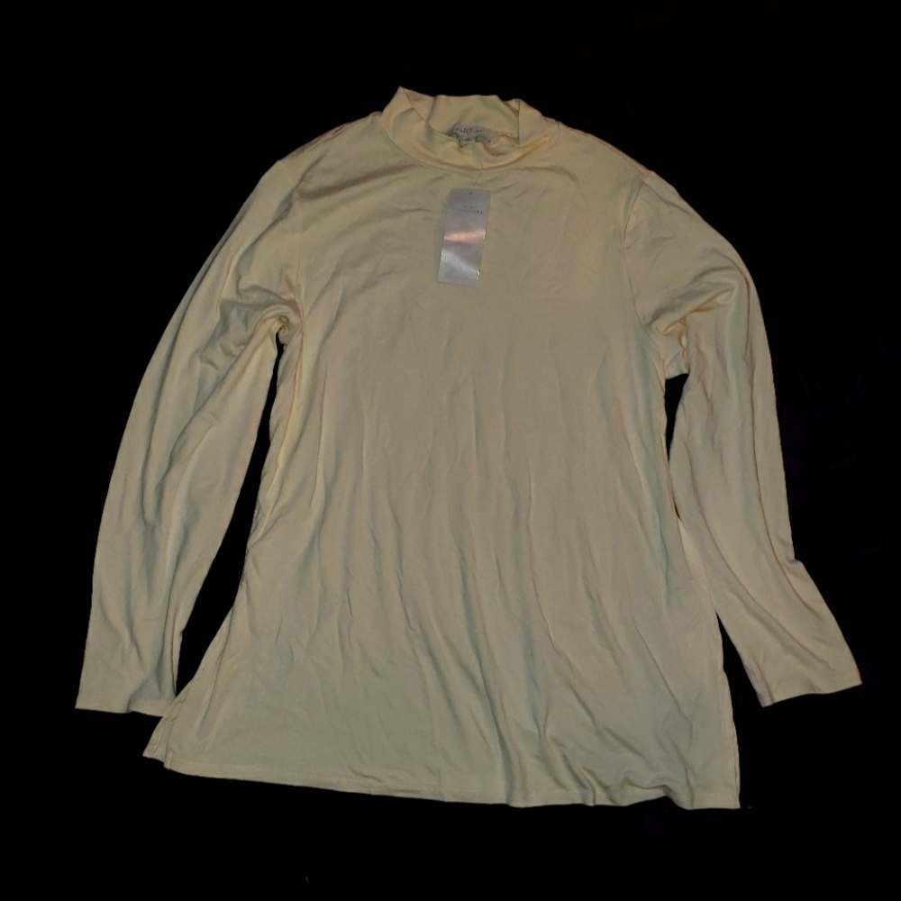 Belk Polished Tops JC Mock Nck, XL
